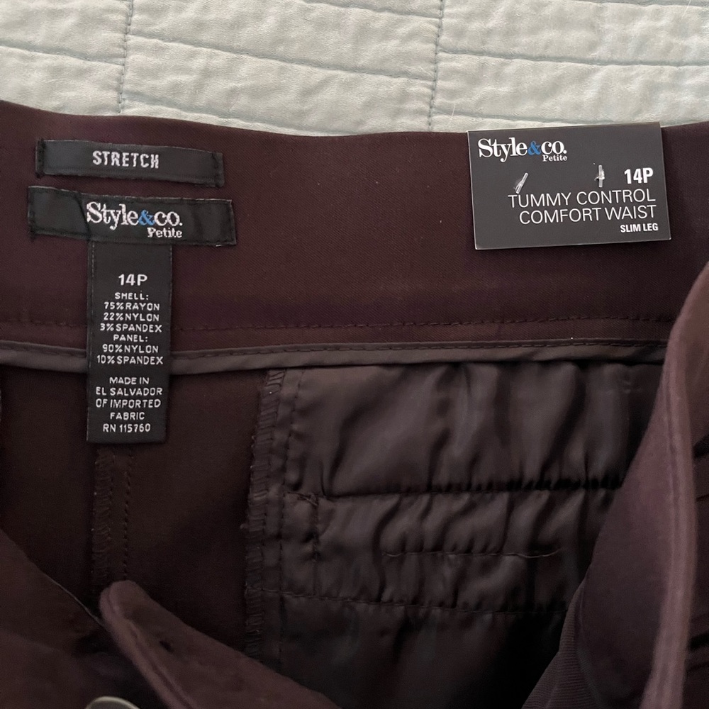 Petite Dress Pants- Stretch with tummy control. - Picture 4 of 6